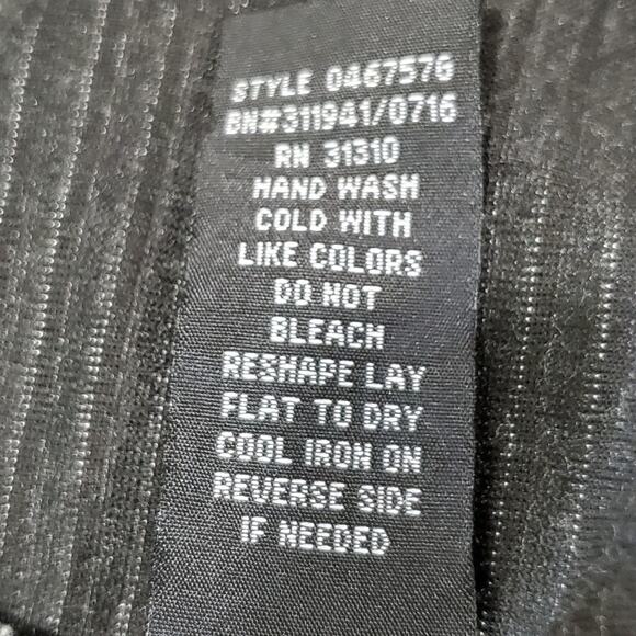 I.N. Studio Gray Stripe Long Sleeve Cardigan Career Large - Picture 8 of 8